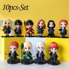 10Pcs-Set Harry Potters Figures Anime PVC Toys Movies Car  Christmas Gift