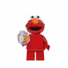 Cartoon Sesame Street Elmo Minifigures Toys Holiday Gifts