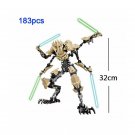 Star Toy Anime General Robot Grievous With Lightsaber Hilt Combat Weapon Model blocks