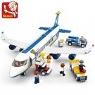 City Airbus Cargo Aircraft Plane Building Blocks Air Ambulance Airplane Model Bricks 463PCS