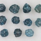 4.50CT Blue Color Natural Raw Diamonds Loose Uncut Diamond For Making Ring