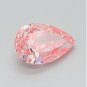 Fancy Vivid Pink Pear Cut Lab Grown Diamond Loose Diamond For Diamond Jewelry