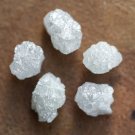 Natural White Color Rough Diamond Loose Uncut Rough Diamond Use For Making Ring