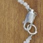 White Colour Raw Uncut Diamond Necklace Loose Natural Rough Diamond Necklace