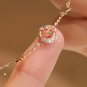 Minimalist Star & Moon Bracelet Simulated Diamond Birthday Gift Bracelet For Her