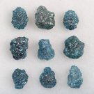 8.83Ct Natural Rough Diamond Blue Colour Raw Uncut Diamond For Loose Jewellery
