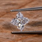 Antique Cut Flower Shaped Lab Grown Diamond CVD Loose Diamond Ring Gift For Her