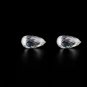 0.40 CT Briolette Lab Grown Diamond CVD Loose Diamond Pair For Diamond Jewellery