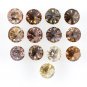 0.88ct Natural Round Cut Diamond Brilliant Fancy Color Diamond For Making Ring