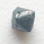 Natural Rough Diamond Blue Raw Diamond Octahedron Drilled For Loose Diamond Ring