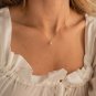 0.30Ct Emerald Cut Simulated Diamond Pendant Solid Wedding Gift Necklace For Her