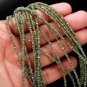 Green Raw Rough Diamond Beads Natural Rough Diamond Beads Personalized Jewellery