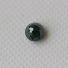 Natural Round Rose Cut Diamond Blue Tamboli Loose Diamond Earth Mined Diamond