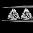 Trillion Cut Lab Diamond CVD Lab Grown Diamond VS+ Clarity Diamond For Jewellery
