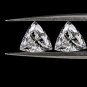 Trillion Cut Lab Diamond CVD Lab Grown Diamond VS+ Clarity Diamond For Jewellery
