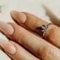 1 Ct Marquise Cut Simulated Ring Sterling Silver Anniversary Gift Ring For women