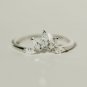 1 Ct Marquise Cut Simulated Ring Sterling Silver Anniversary Gift Ring For women
