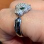 Diamond Panther Ring Jaguar Simulated Diamond Leopard Shape Ring For Men