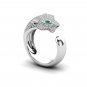 Diamond Panther Ring Jaguar Simulated Diamond Leopard Shape Ring For Men