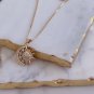 Sun Moon Solar Eclipse Necklace Celestial Sunshine Stars Necklace Gift For Her