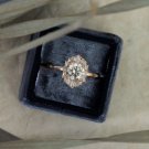 2.5CT Round & Baguette Cut Simulated Diamond Beautiful Ring Gift For Your Love