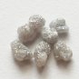 White Grey Colour Natural Rough Diamond Loose Raw Perfect For Making Jewellery