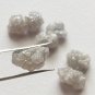 White Grey Colour Natural Rough Diamond Loose Raw Perfect For Making Jewellery