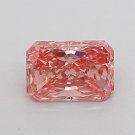 0.75Carat Radiant Cut Diamond Fancy Pink VS1 Loose Diamond For Engagement Ring
