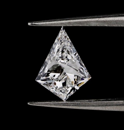 0.10 CT Kite Cut Lab Grown Diamond For Studs | Diamond CVD For Diamond Pendant