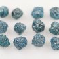 Natural Blue Colour Rough Diamond Raw Uncut Loose Diamond For Making Jewellery