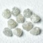 Grey & White Loose Rough Diamond Natural Raw Uncut Rough Diamond For Gift