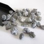 Natural Grey Raw Diamonds, Grey Rough Diamond, Loose Uncut Diamonds For Jewelry