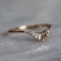 0.40ct Baguette & Round Cut Simulated Ring Anniversary Band Ring Gift For Women