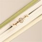 0.50Ct Oval Cut Simulated Diamond Ring Dainty Olive Branch Birthday Ring For Her