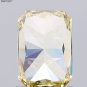 Fancy Intense Yellow Radiant Cut Lab Grown Diamond VVS2 Clarity Diamond For Ring
