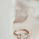 2.20Ct Emerald Cut Moissanite Gold Ring Engagement Proposal Ring Gift For Her
