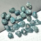 Blue Raw Diamond Natural Rough Diamond Loose Diamond Making For Use Jewelry