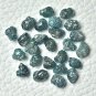 Blue Raw Diamond Natural Rough Diamond Loose Diamond Making For Use Jewelry