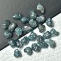 Blue Raw Diamond Natural Rough Diamond Loose Diamond Making For Use Jewelry
