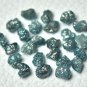 Blue Raw Diamond Natural Rough Diamond Loose Diamond Making For Use Jewelry