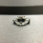 4 Ct Emerald Cut Simulated Diamond Ring 14k Gold Plated Engagement Ring For Her