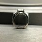 4 Ct Emerald Cut Simulated Diamond Ring 14k Gold Plated Engagement Ring For Her