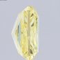 Fancy Radiant Cut Lab Grown Diamond VS2 Clarity Yellow CVD Loose Diamond Ring