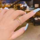 0.40Ct Heart Shape Simulated Diamond Ring Dainty Valentine Ring Gift For Her