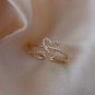 0.40Ct Heart Shape Simulated Diamond Ring Dainty Valentine Ring Gift For Her