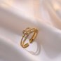 0.40Ct Heart Shape Simulated Diamond Ring Dainty Valentine Ring Gift For Her
