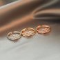 0.40Ct Heart Shape Simulated Diamond Ring Dainty Valentine Ring Gift For Her