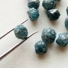 6.0 CT Natural Rough Diamond Blue Raw Diamond Uncut Diamond For Making Jewellery