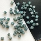 Blue Rough Diamond Box Cubes  Loose Uncut  Rough Diamond Use For Making Jewelry