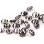 0.80Ct Natural Round Cut Salt & Pepper Diamond Loose Diamond For Making Jewelry